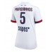 Paris Saint-Germain Marquinhos #5 Bortedrakt Dame 2025-26 Korte ermer